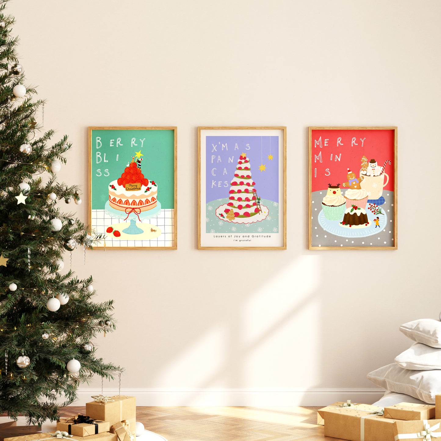 Thankful Table - X'mas Pancakes Poster