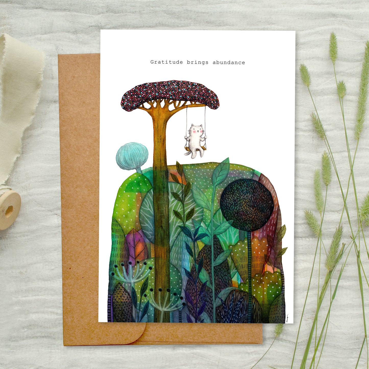 Abundance - Postcard