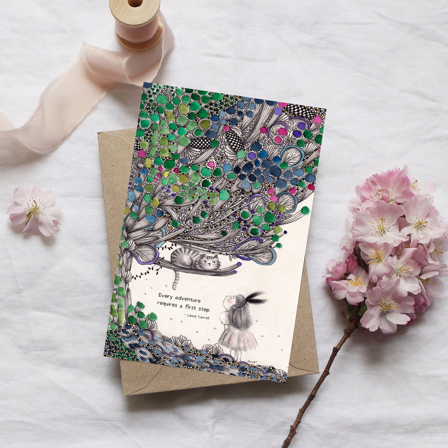 Alice in Wonderland - Postcard