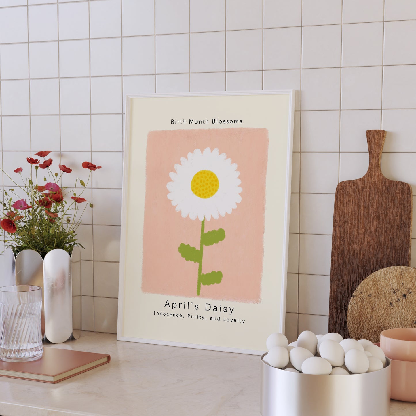 April's Daisy - Poster