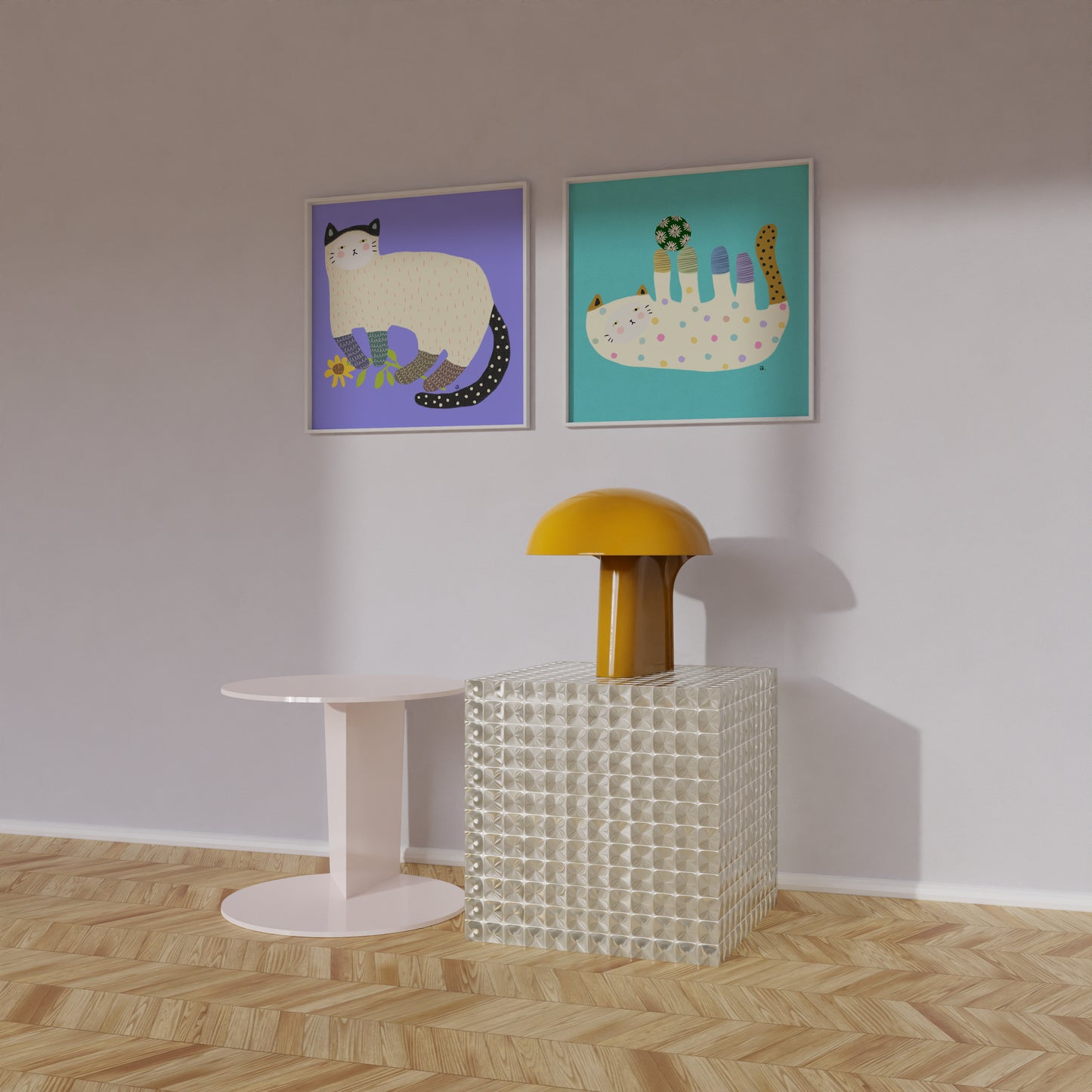 Be Happy - Square Poster