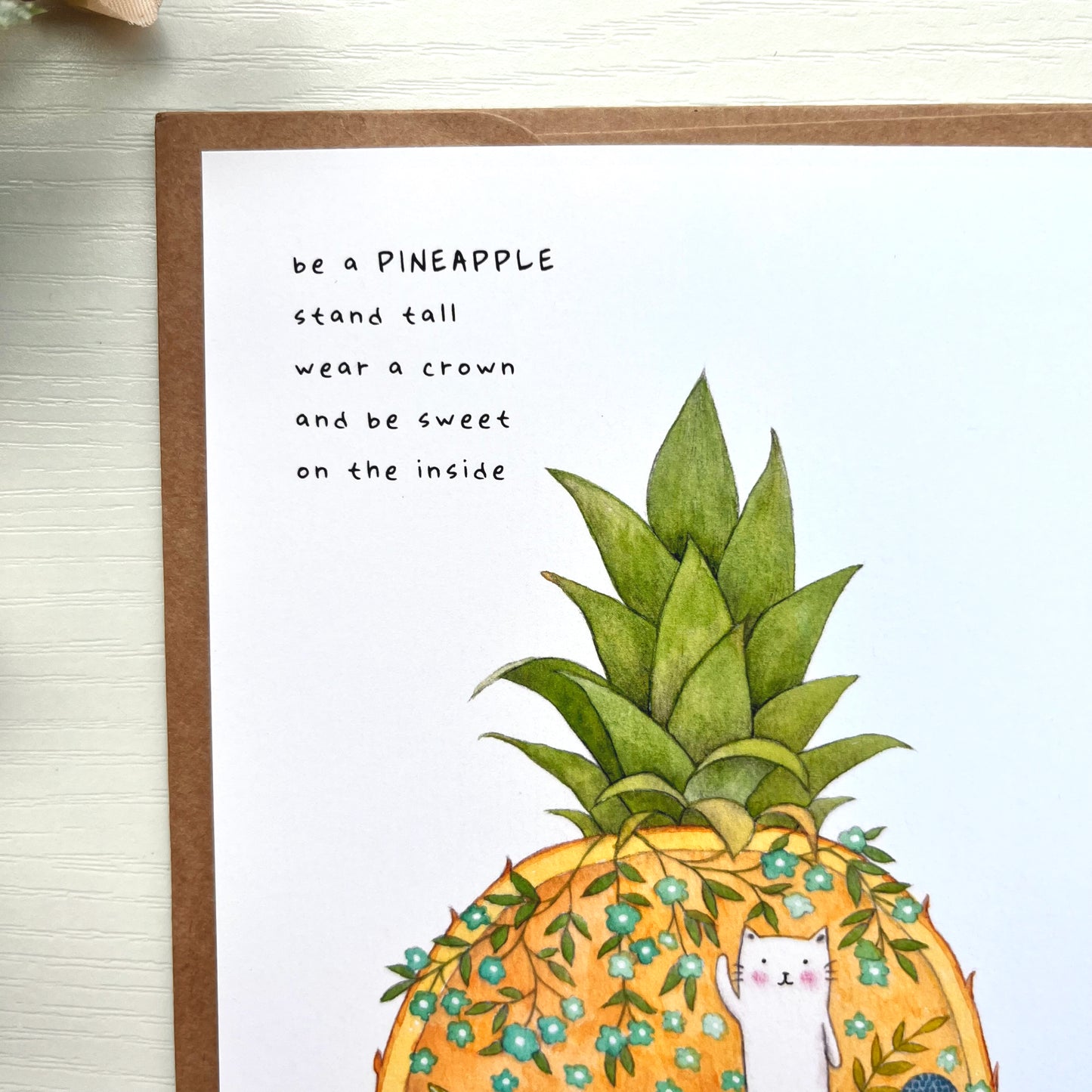 Be a Pineapple - Postcard
