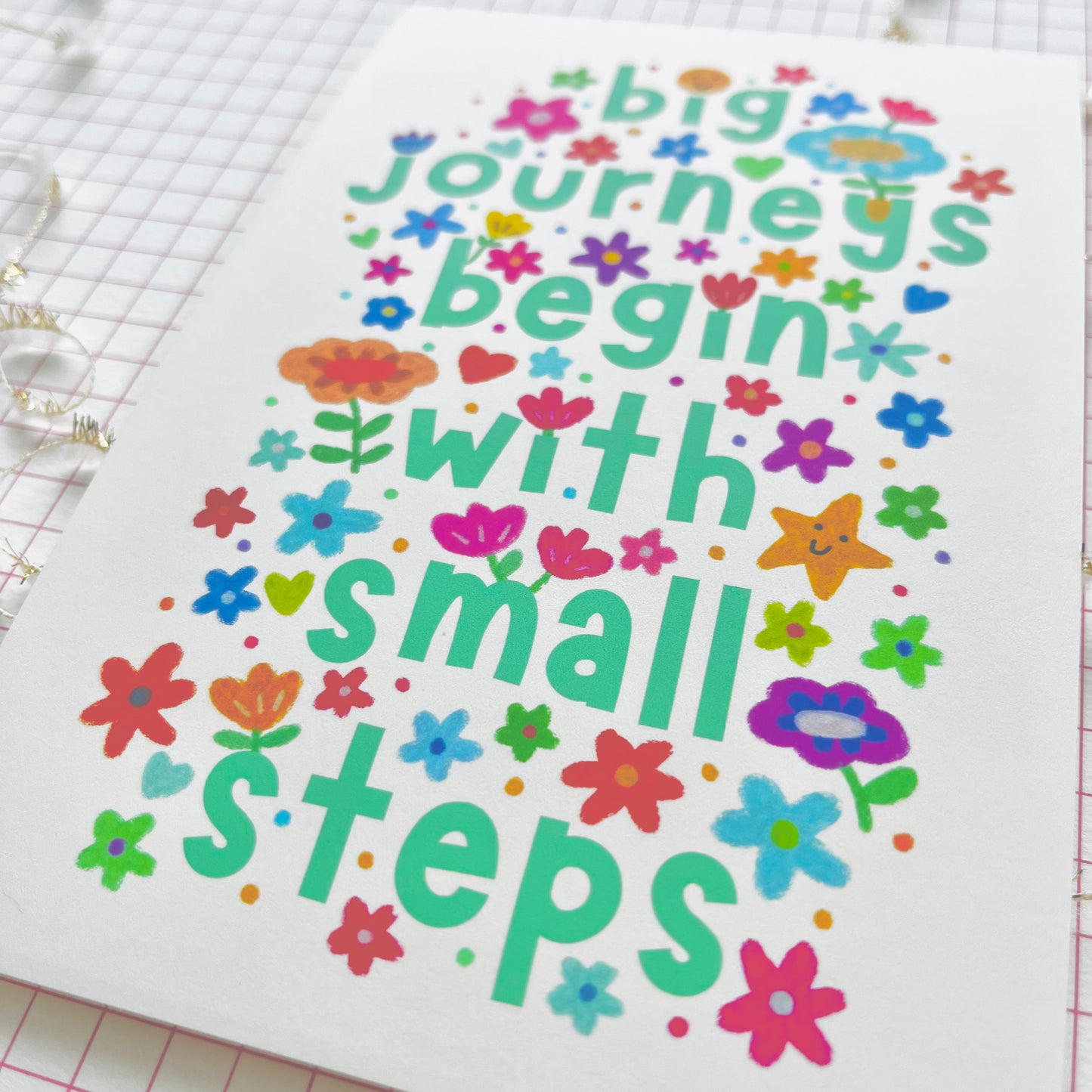 Big Journeys - Postcard