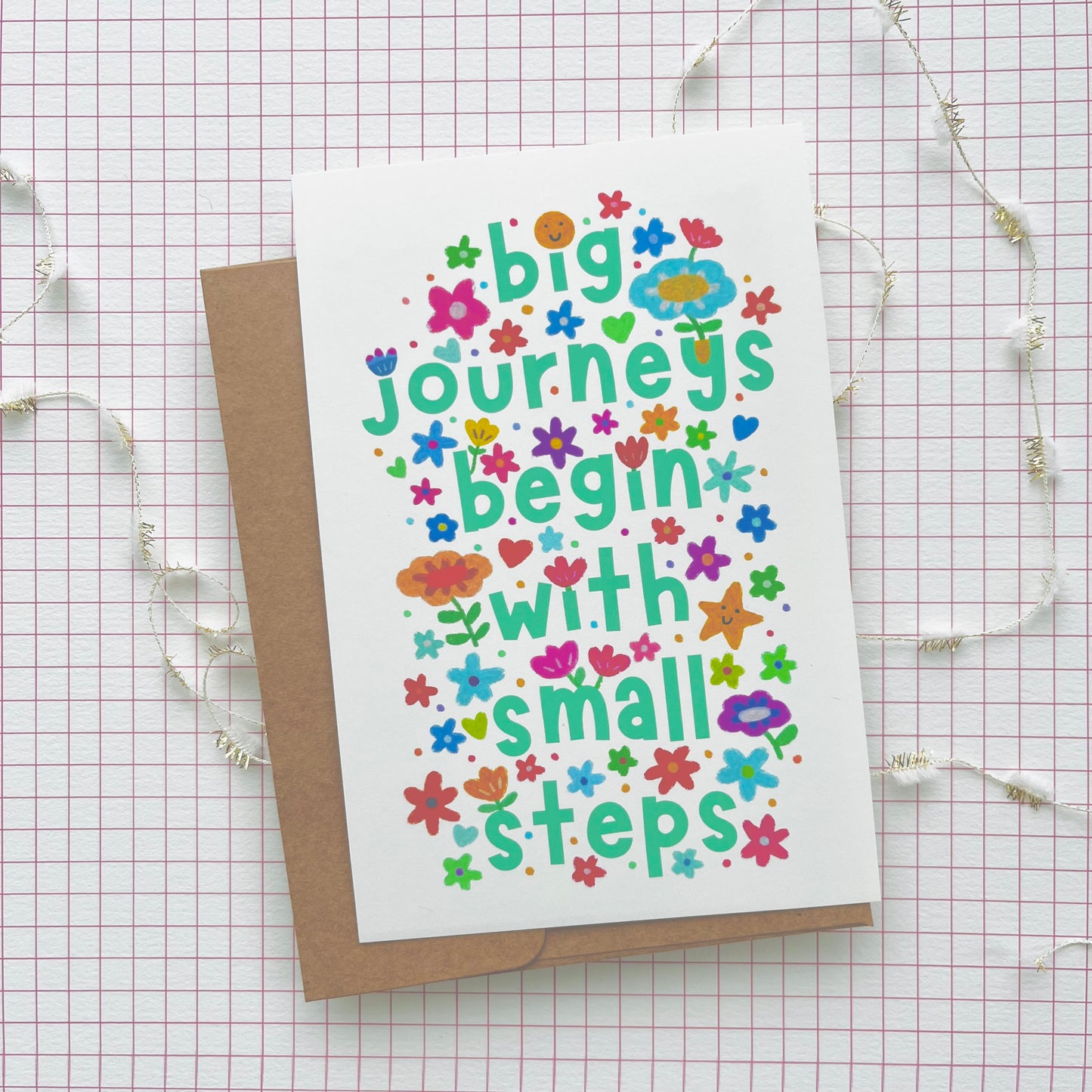 Big Journeys - Postcard