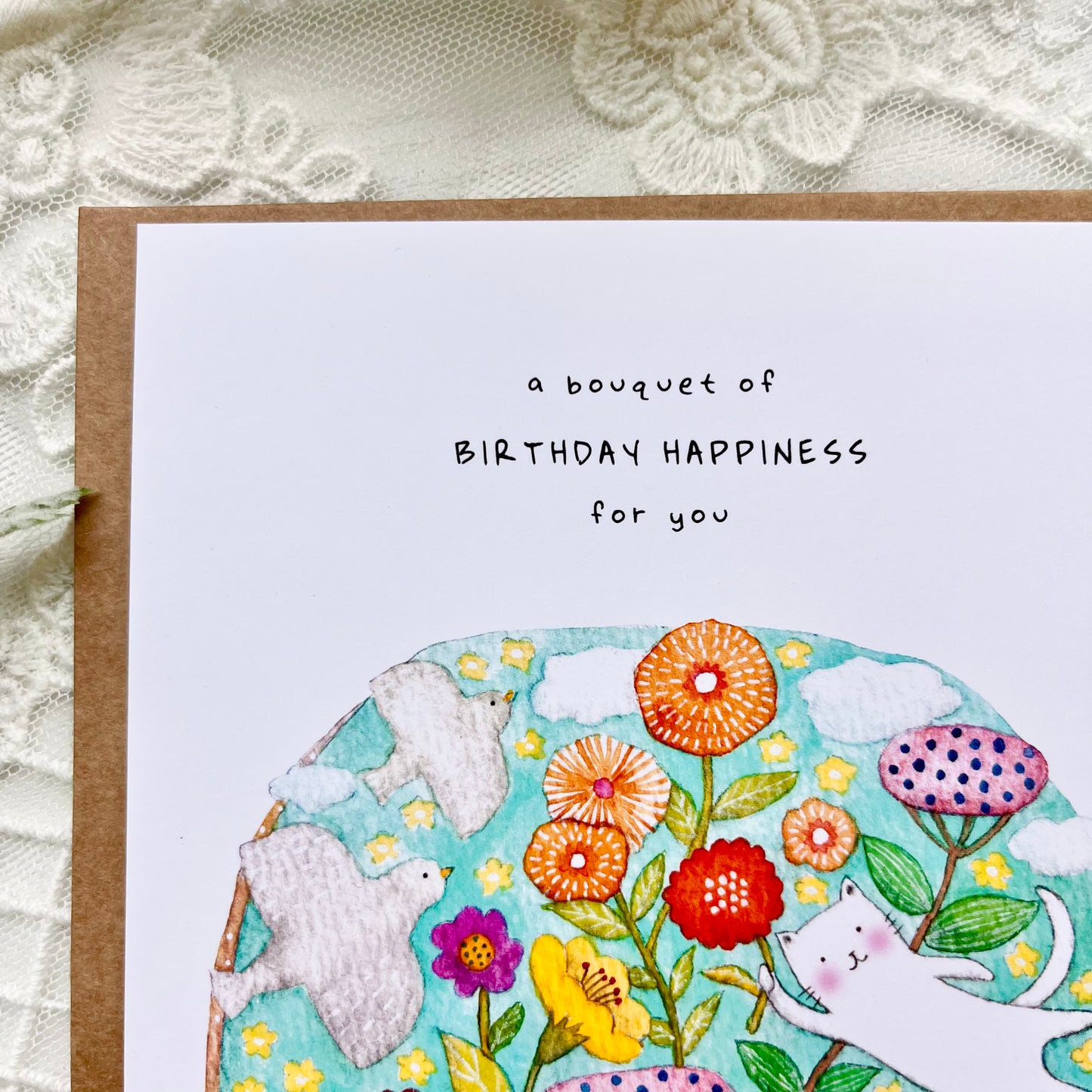Gratitude Bouquet - Postcard