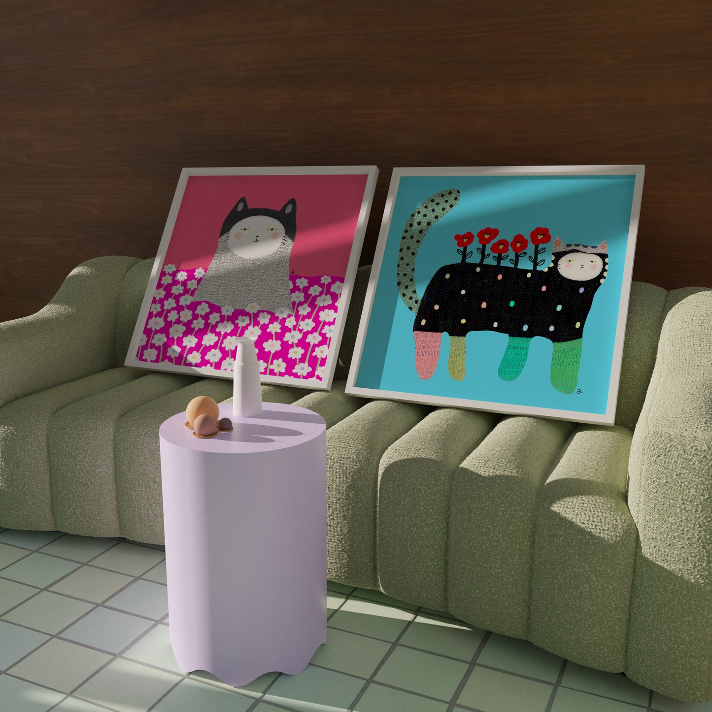 Blooming into Your Best Self - Square Poster