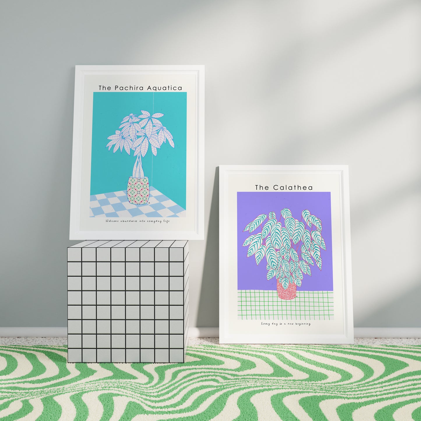 The Calathea Poster | Shuu.Room Botanical Collection | Premium Quality