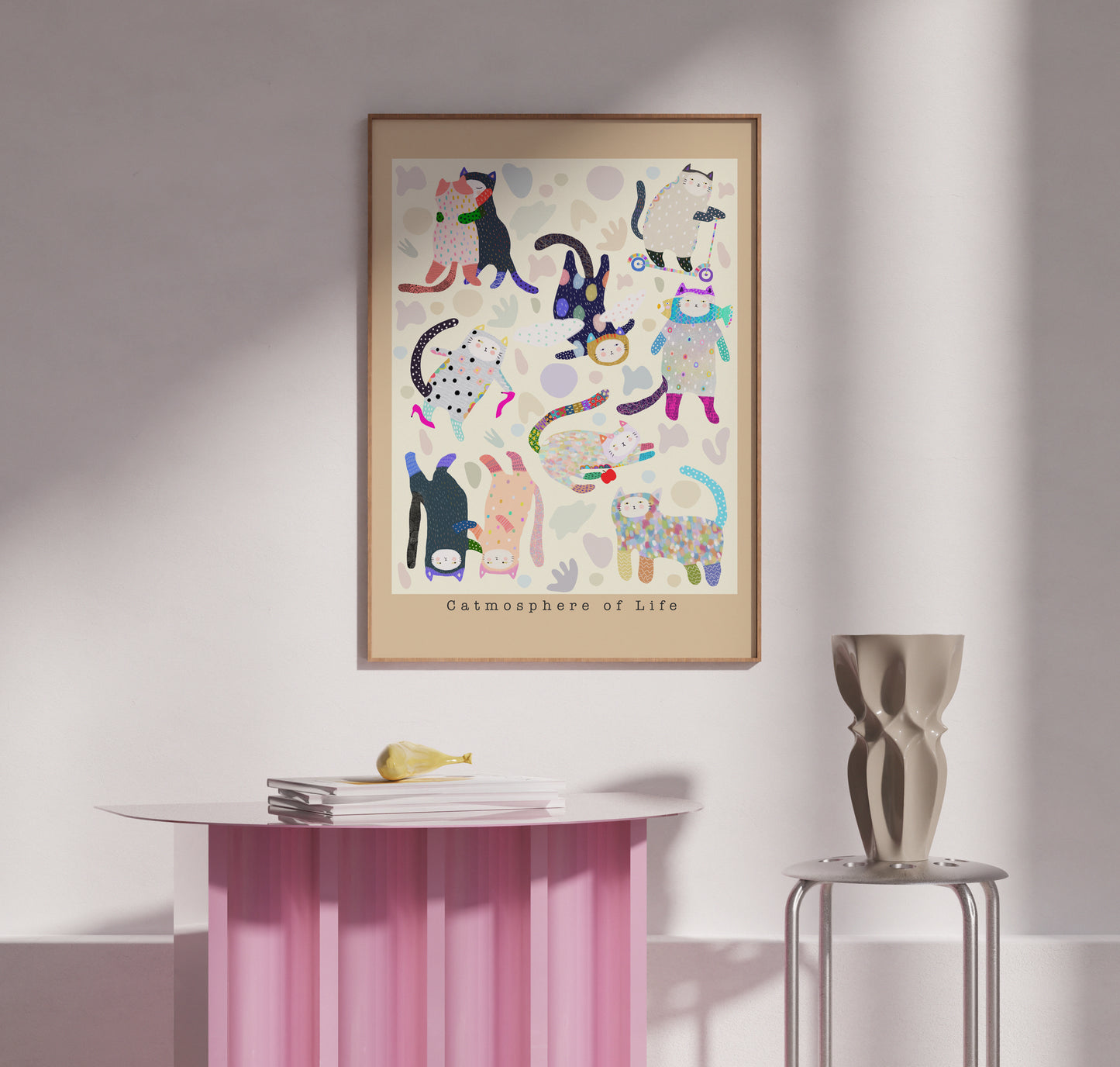 Catmosphere of Life - Portrait Poster