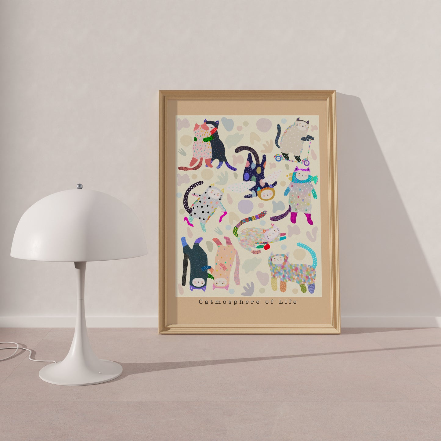 Catmosphere of Life - Portrait Poster