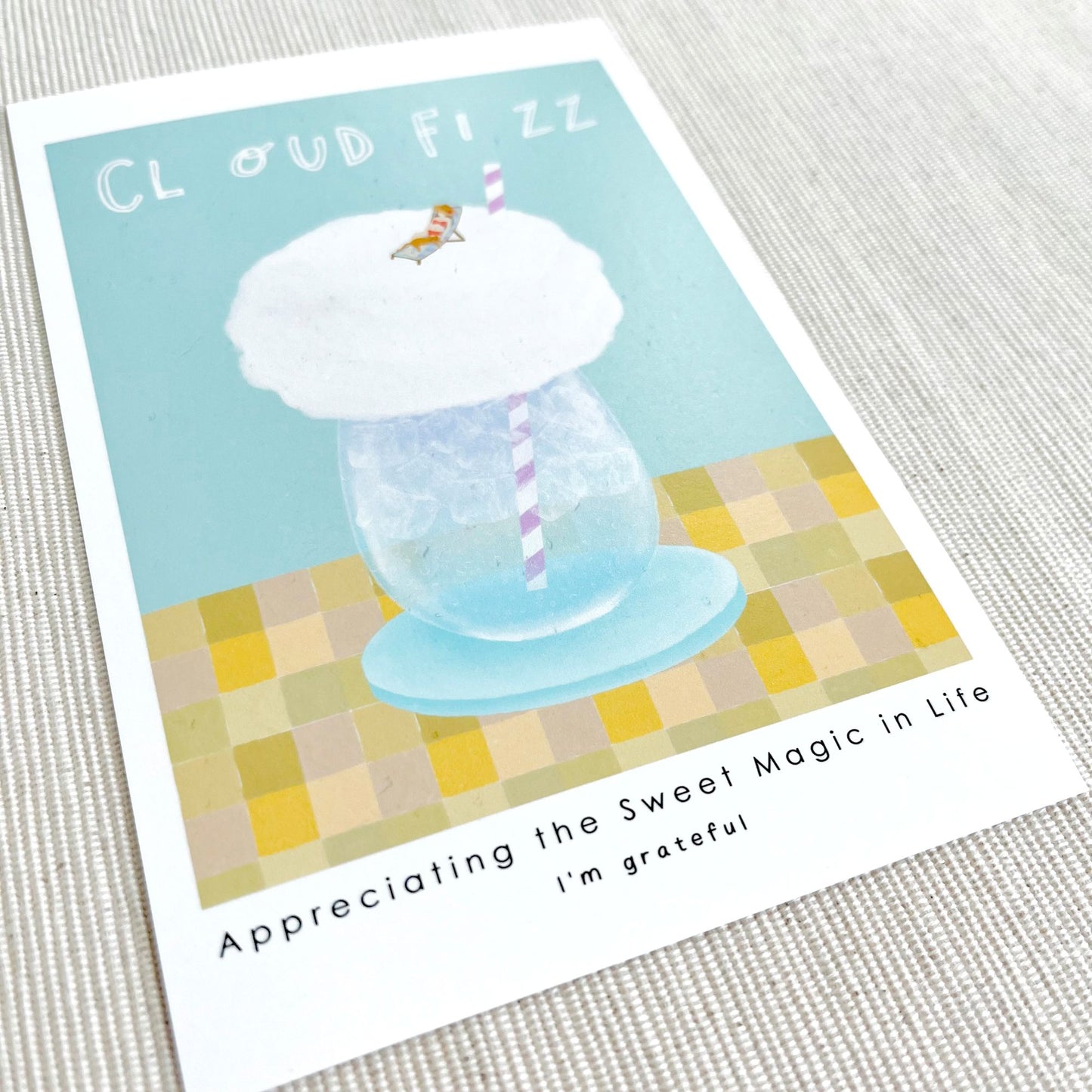 Cloud Fizz – Thankful Table Postcard