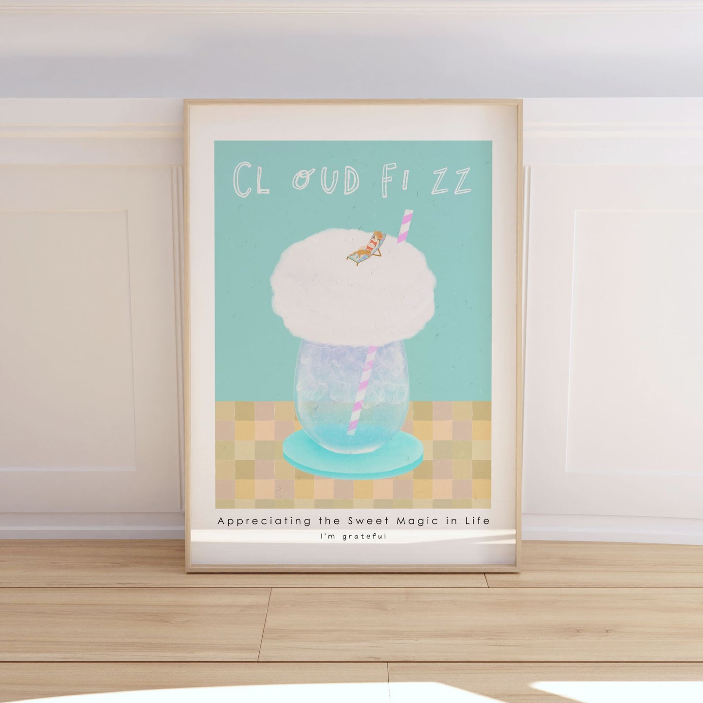 Cloud Fizz Poster Mockup Image 02