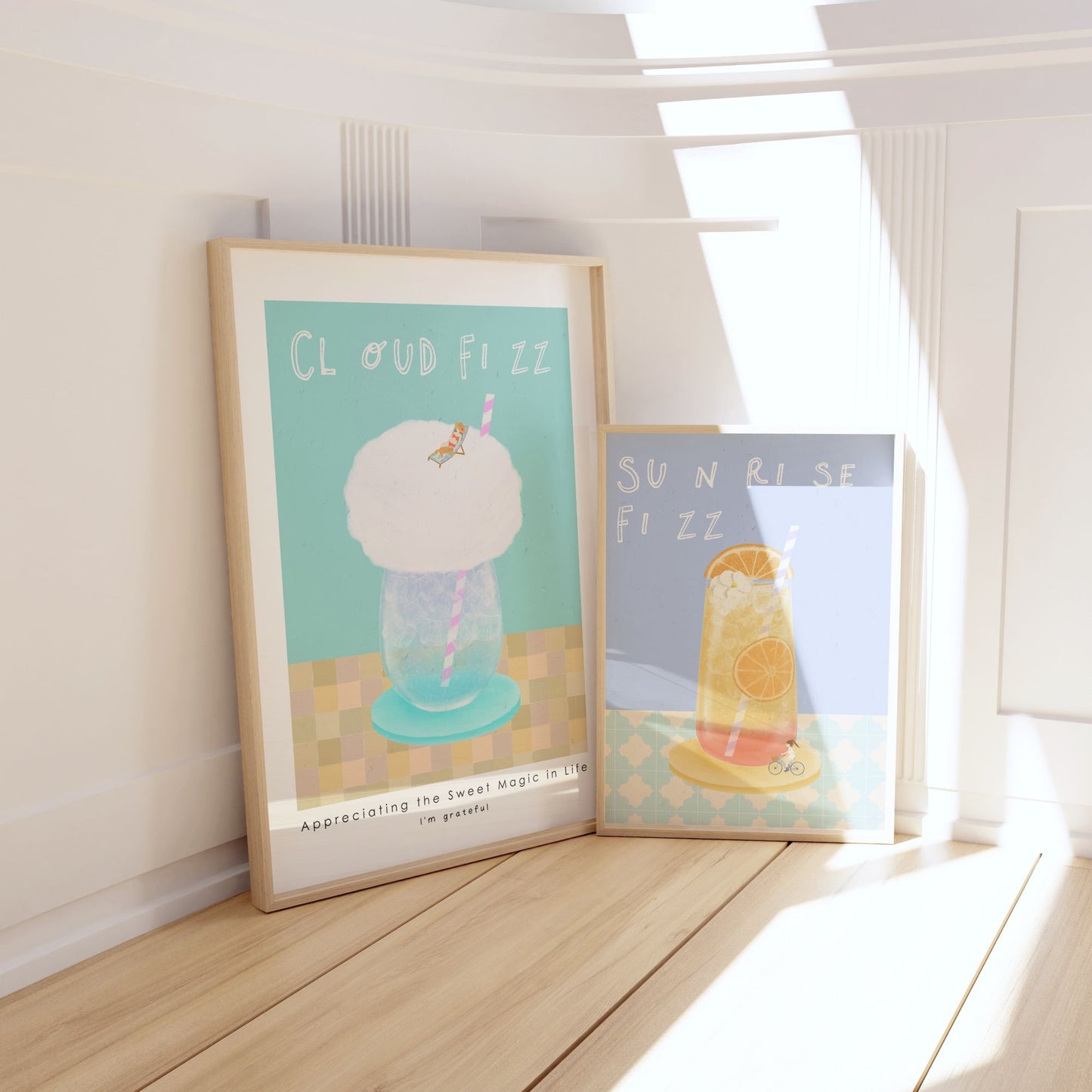 Cloud Fizz Poster Mockup Image 03
