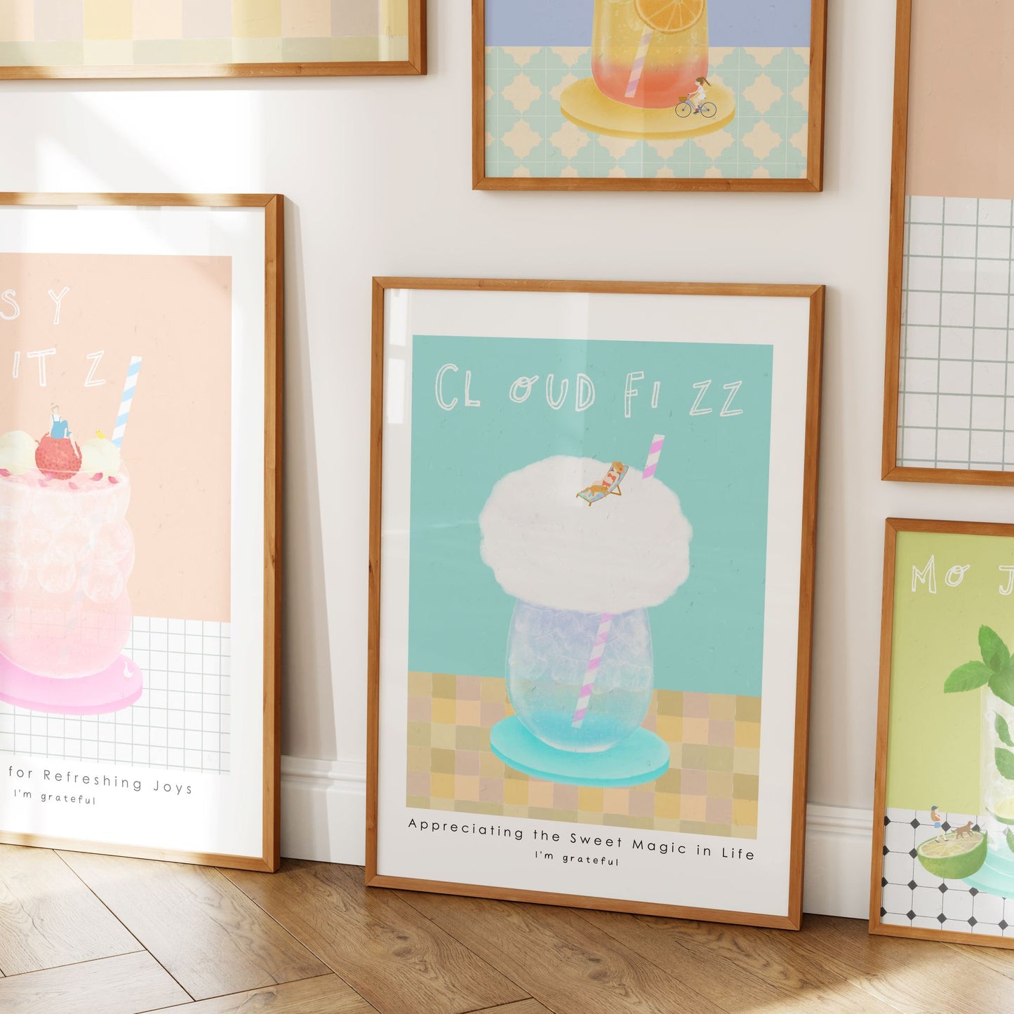 Cloud Fizz Poster Mockup Image 04