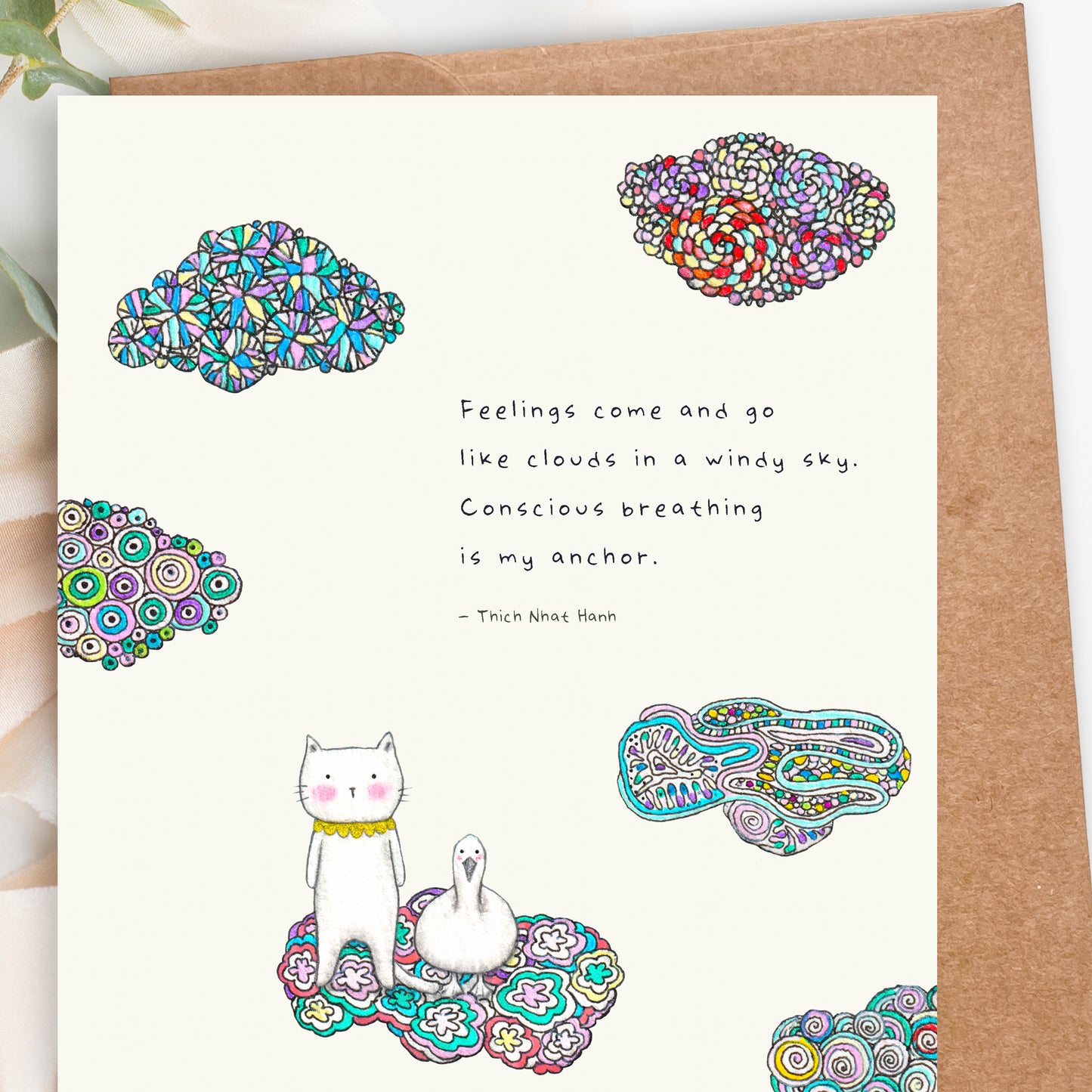 Clouds - Postcard