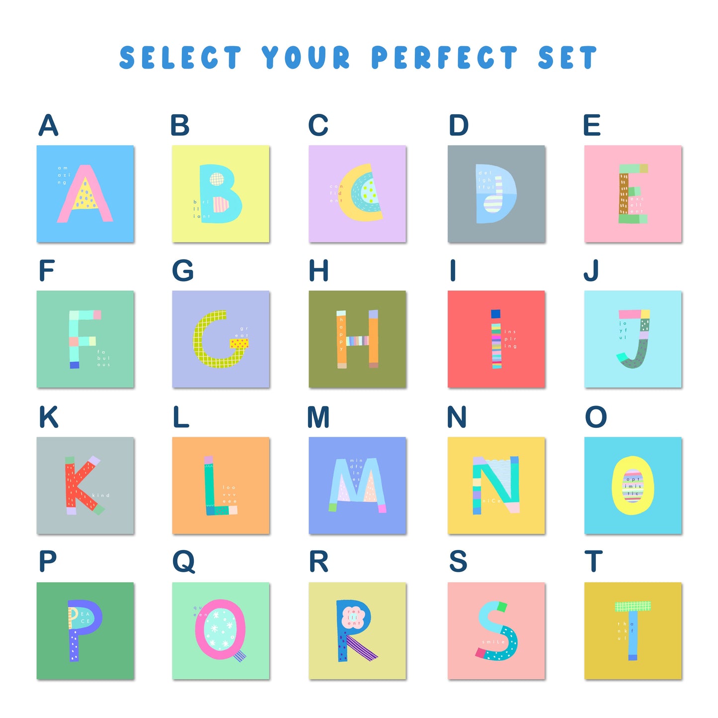 Pick Pop Prints - 3 Cards
