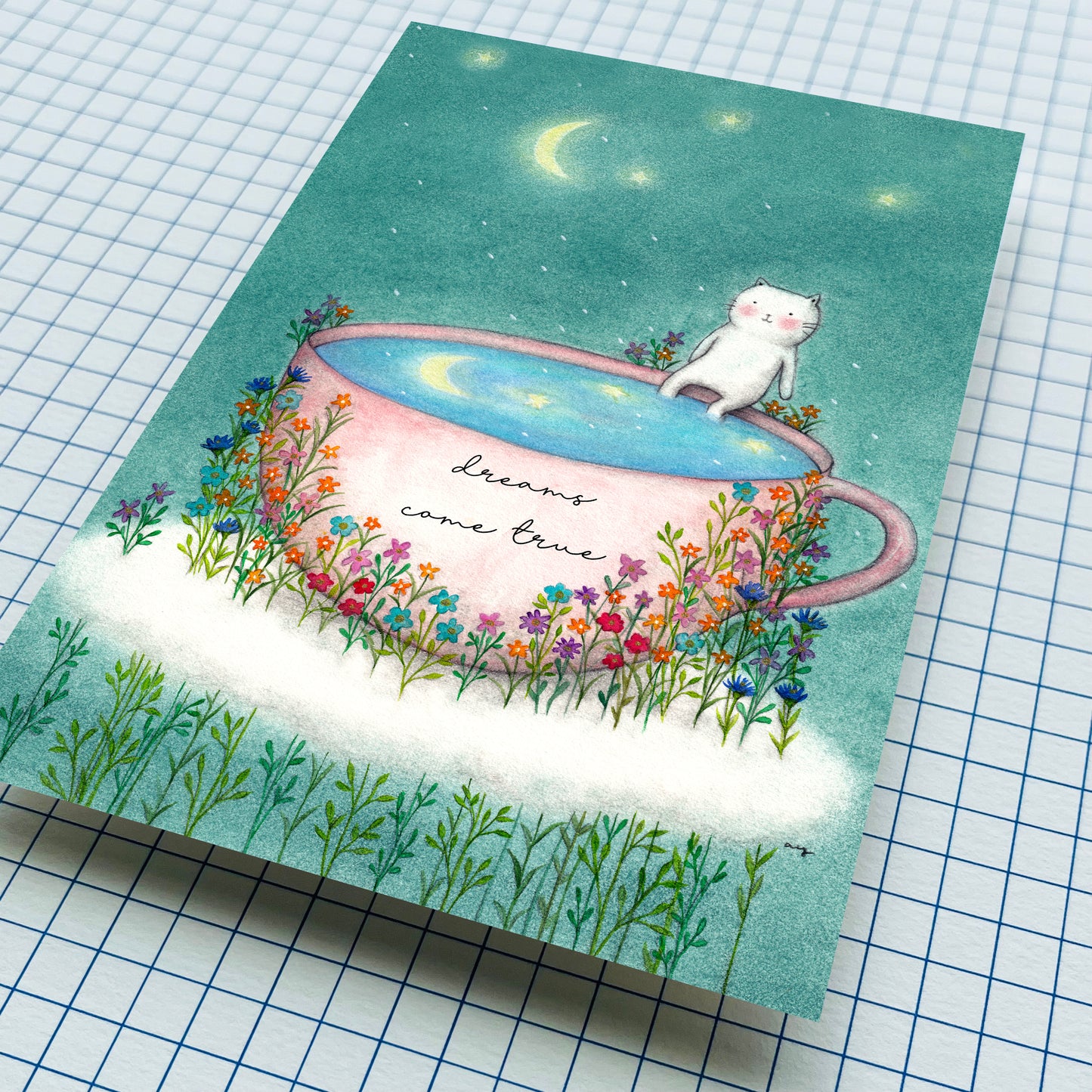 Dreams come true - Postcard