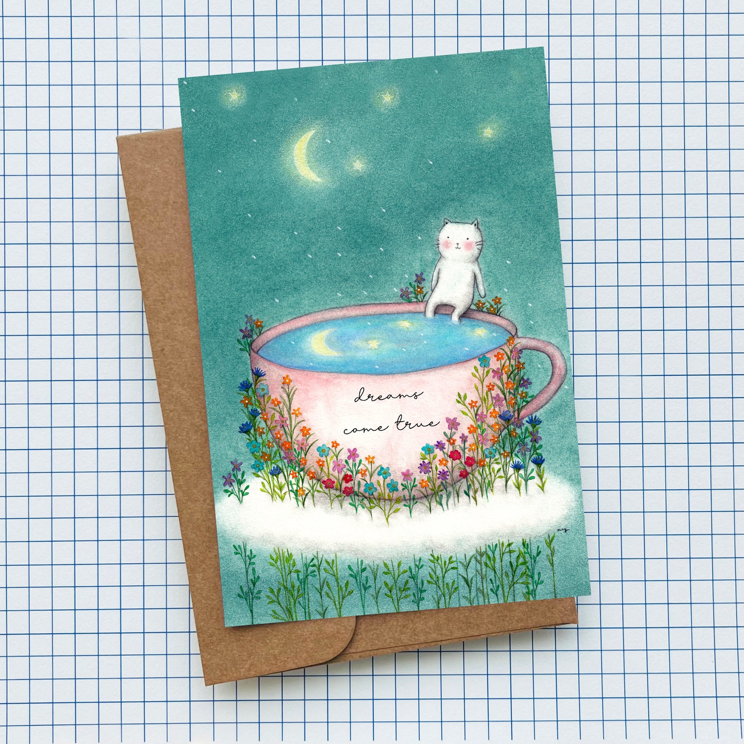 Dreams come true - Postcard