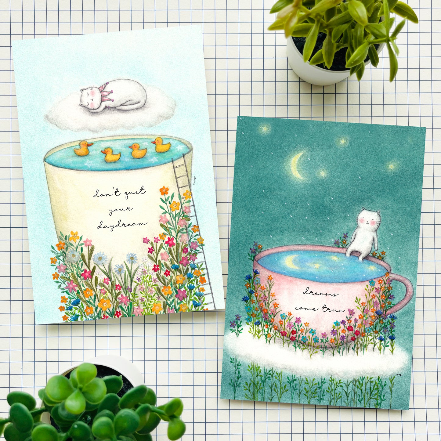 Dreams come true - Postcard