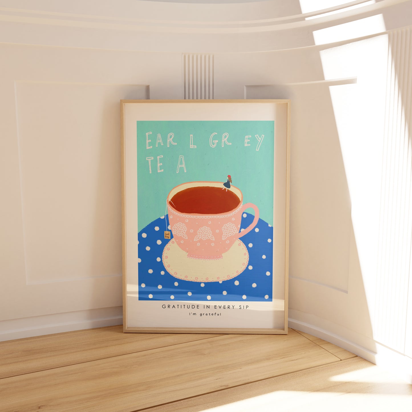 Thankful Table - Earl Grey Tea Poster
