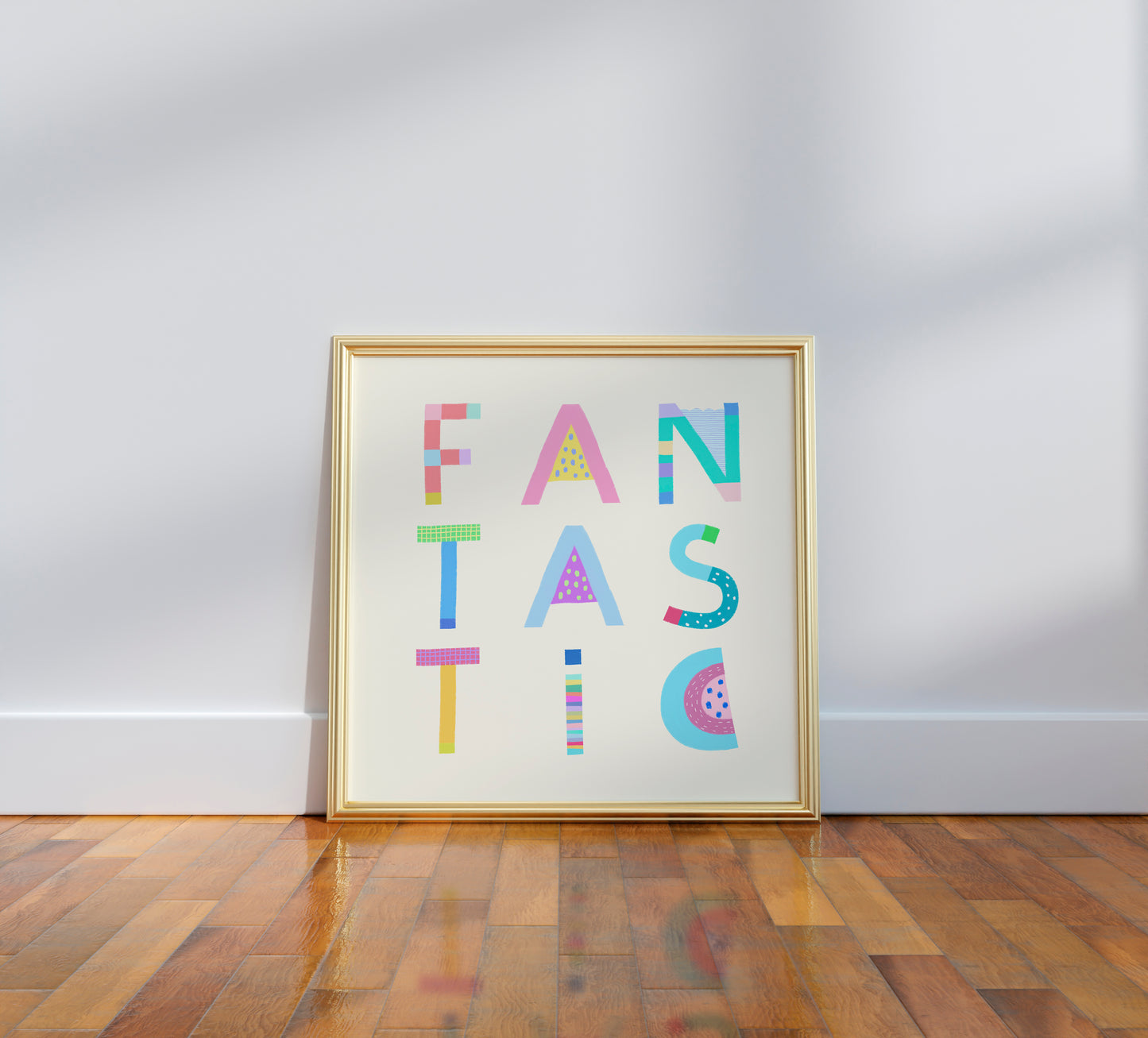 Fantastic Poster (Cream White) – Pick Pop Prints