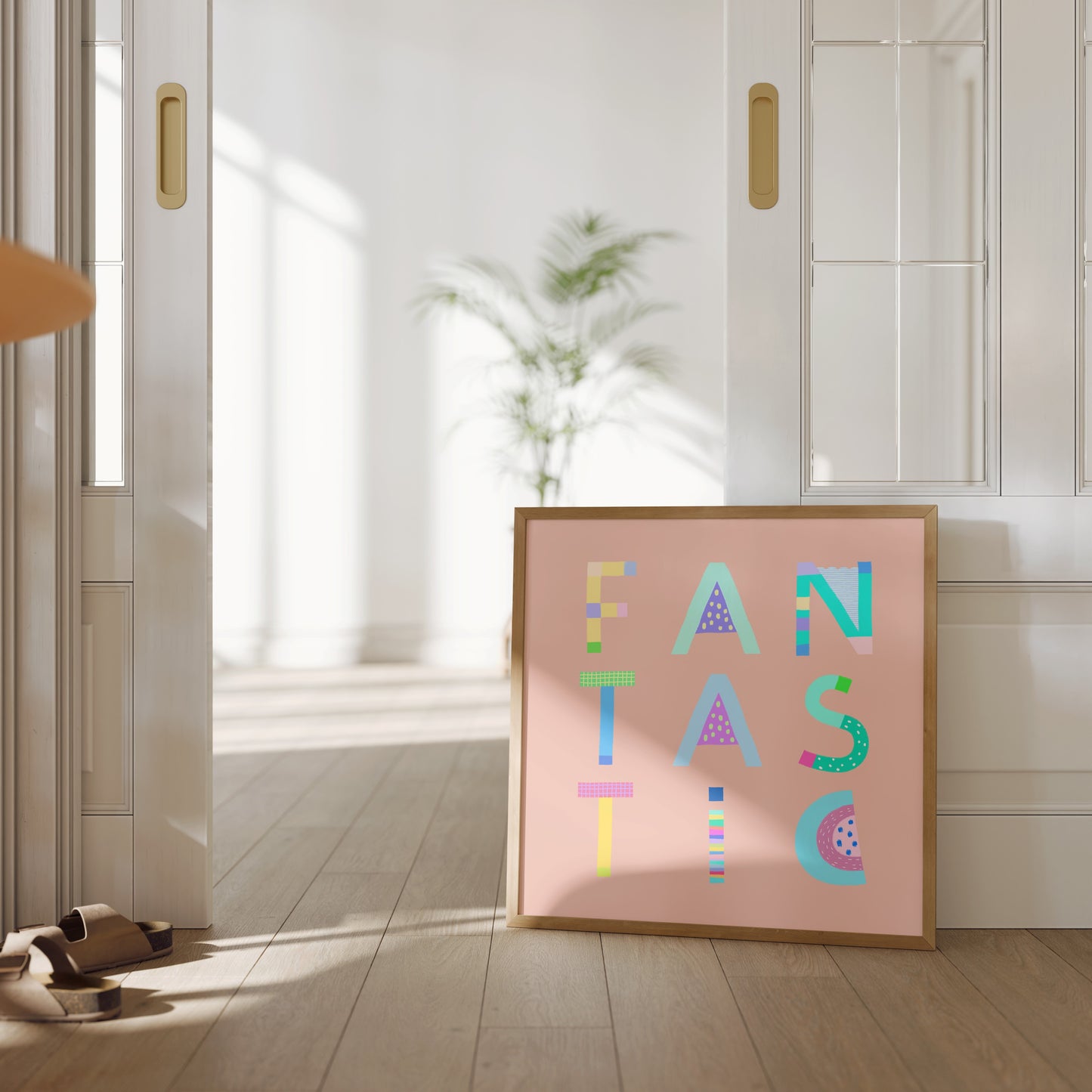 Fantastic Poster (Peach Pink) – Pick Pop Prints