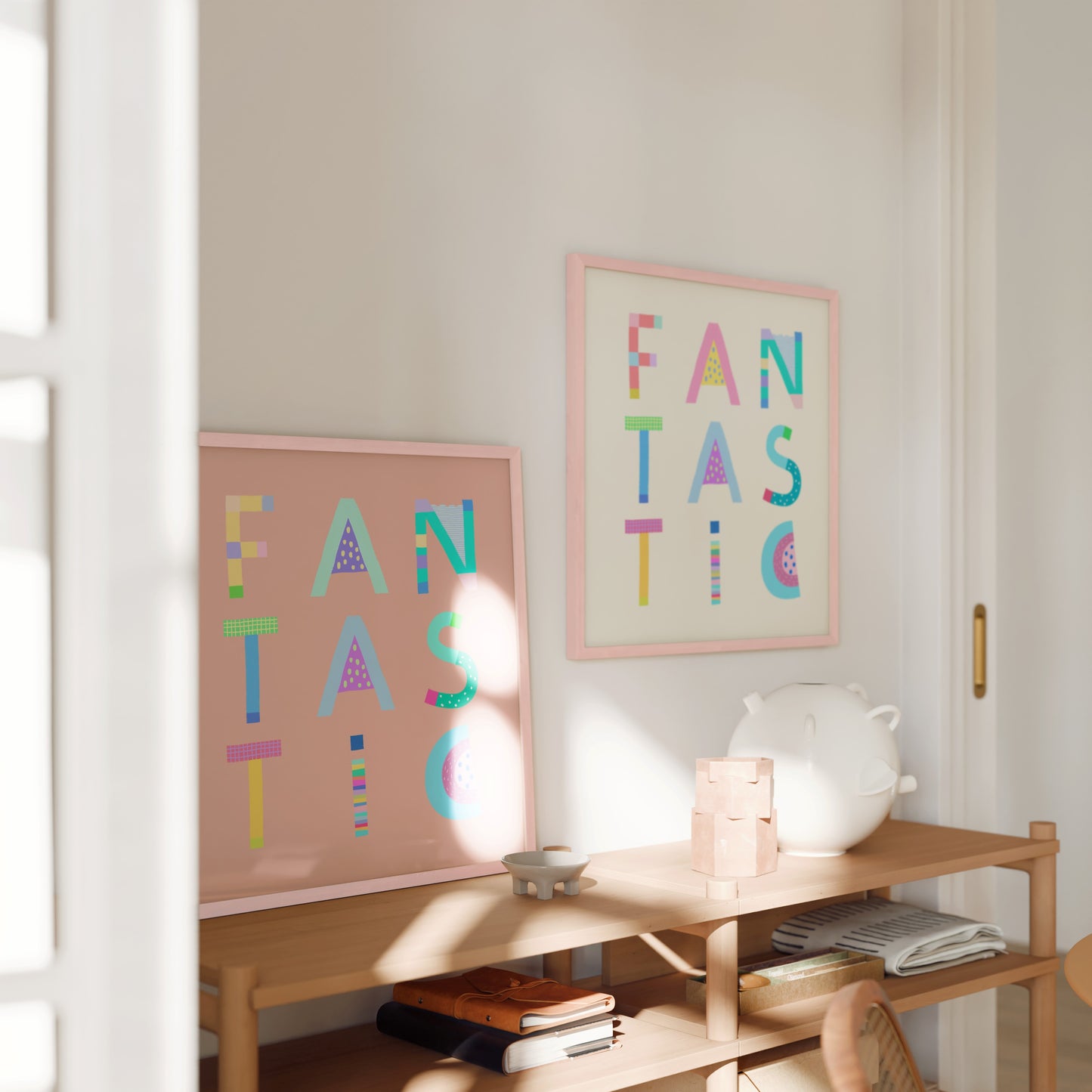 Fantastic Poster (Cream White) – Pick Pop Prints