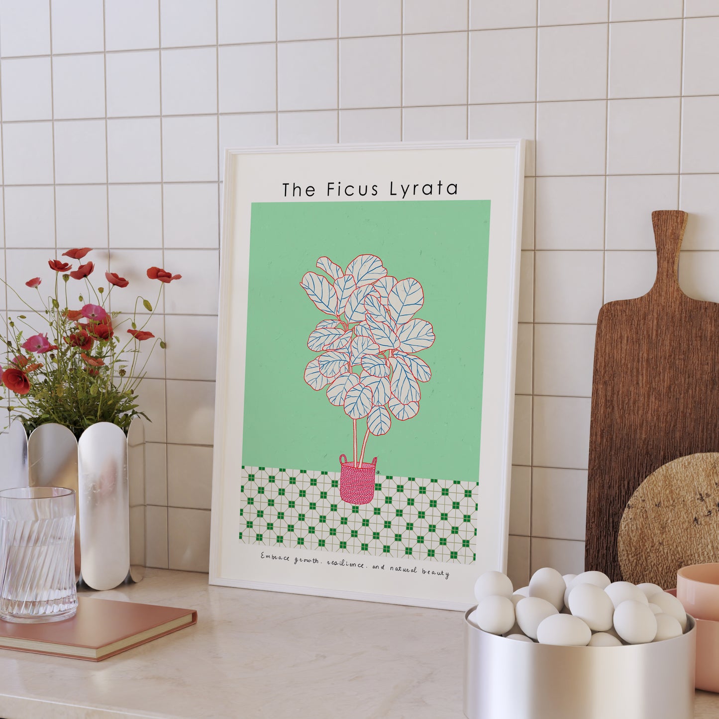 The Ficus Lyrata Poster | Shuu.Room Botanical Collection | Premium Quality