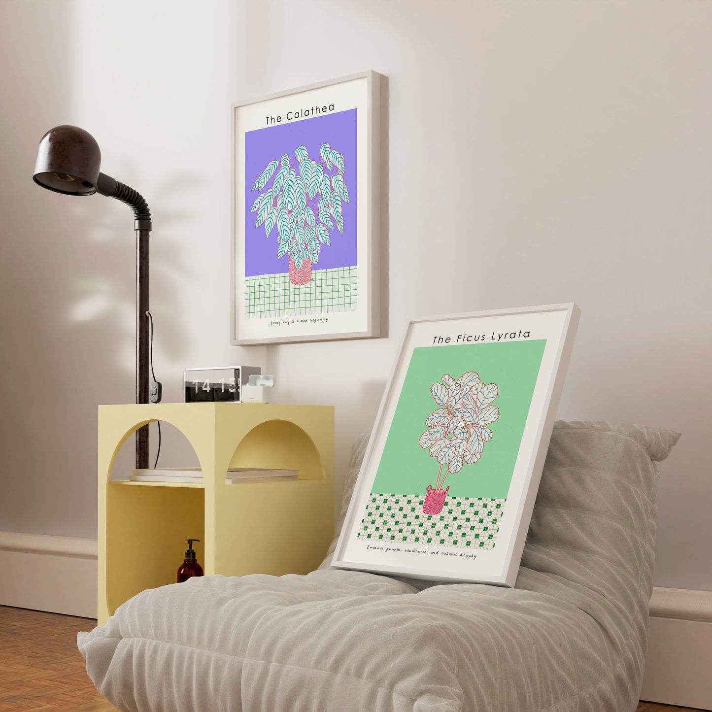 The Ficus Lyrata Poster | Shuu.Room Botanical Collection | Premium Quality