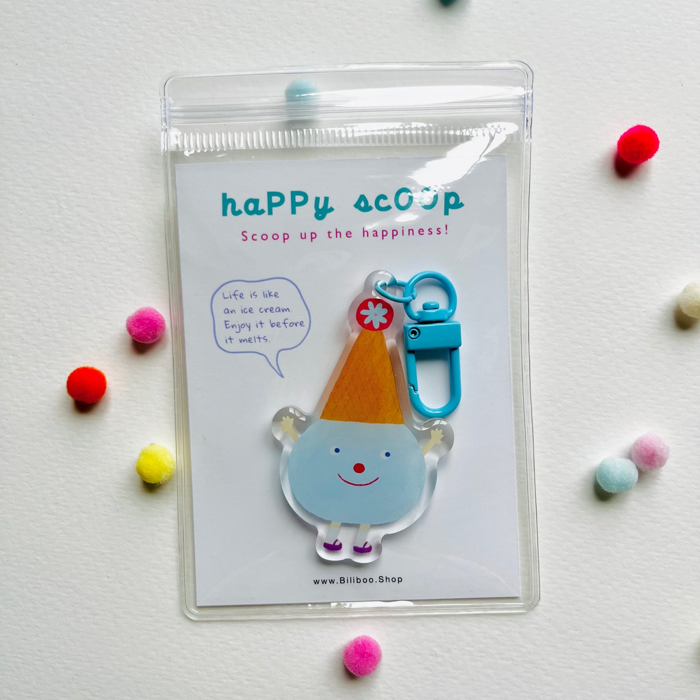 Frosty Scoop – haPPy scOOp Keychain