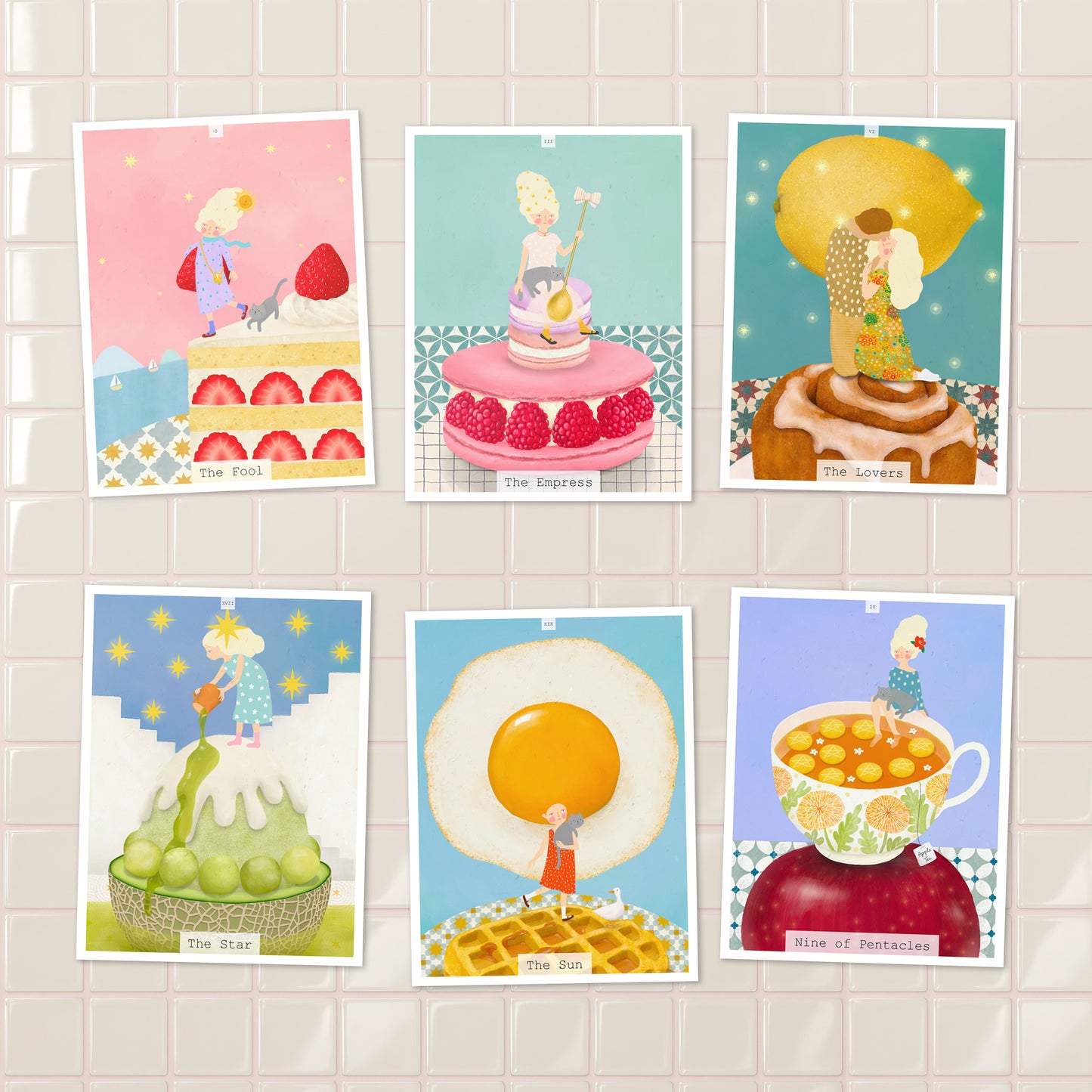 Group_Titi-Tata Tarot Postard