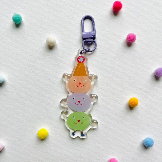 Happy Scoop Trio – haPPy scOOp Keychain