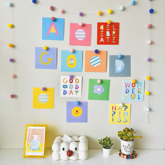 Pick Pop Prints - 3 Cards