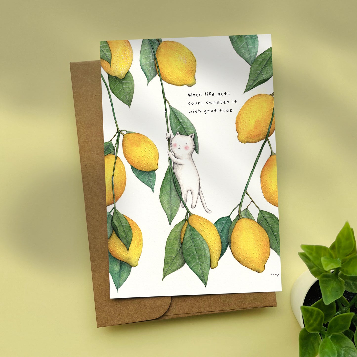 Lemons - Postcard