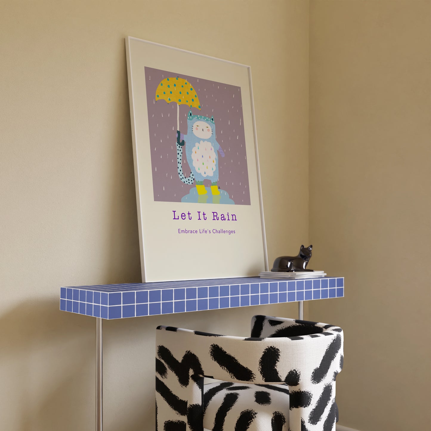 Let It Rain - Portrait Poster