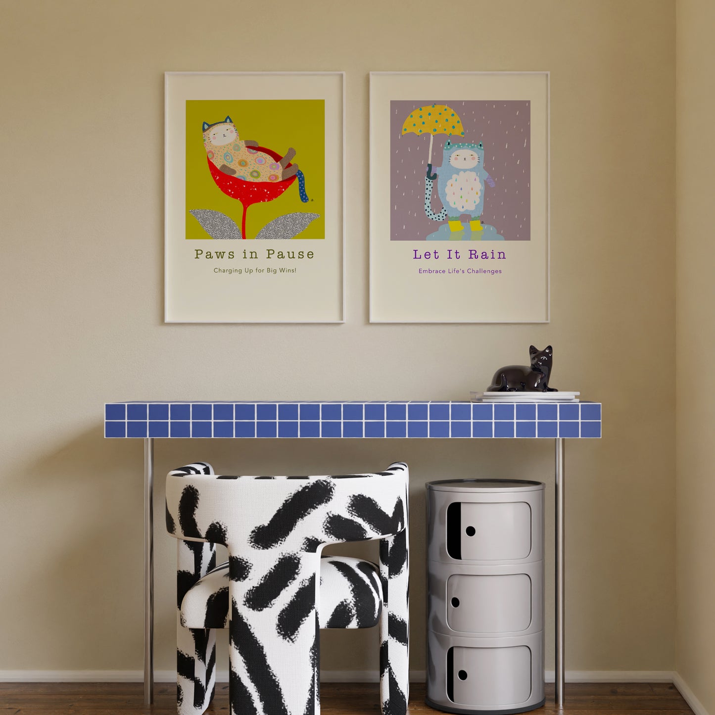 Let It Rain - Portrait Poster