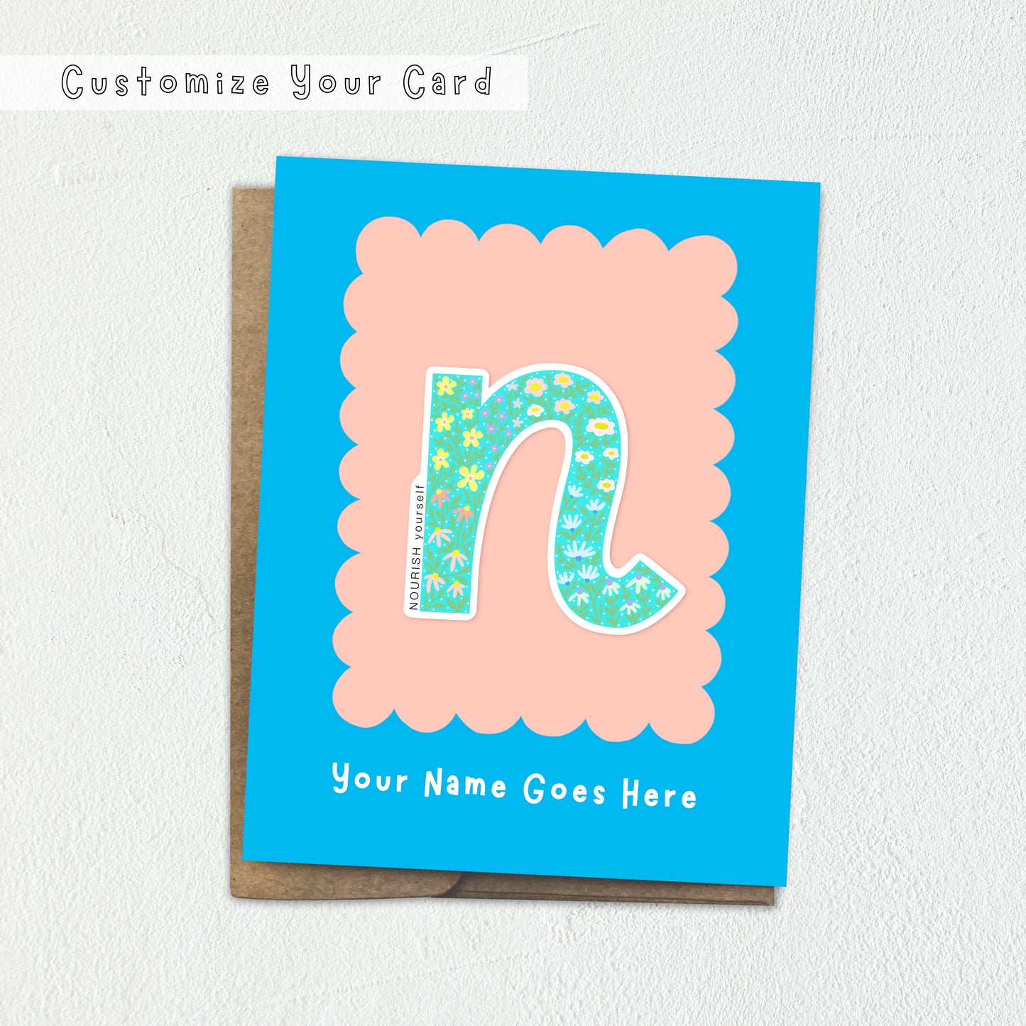 Customized Sticker Greeting Cards