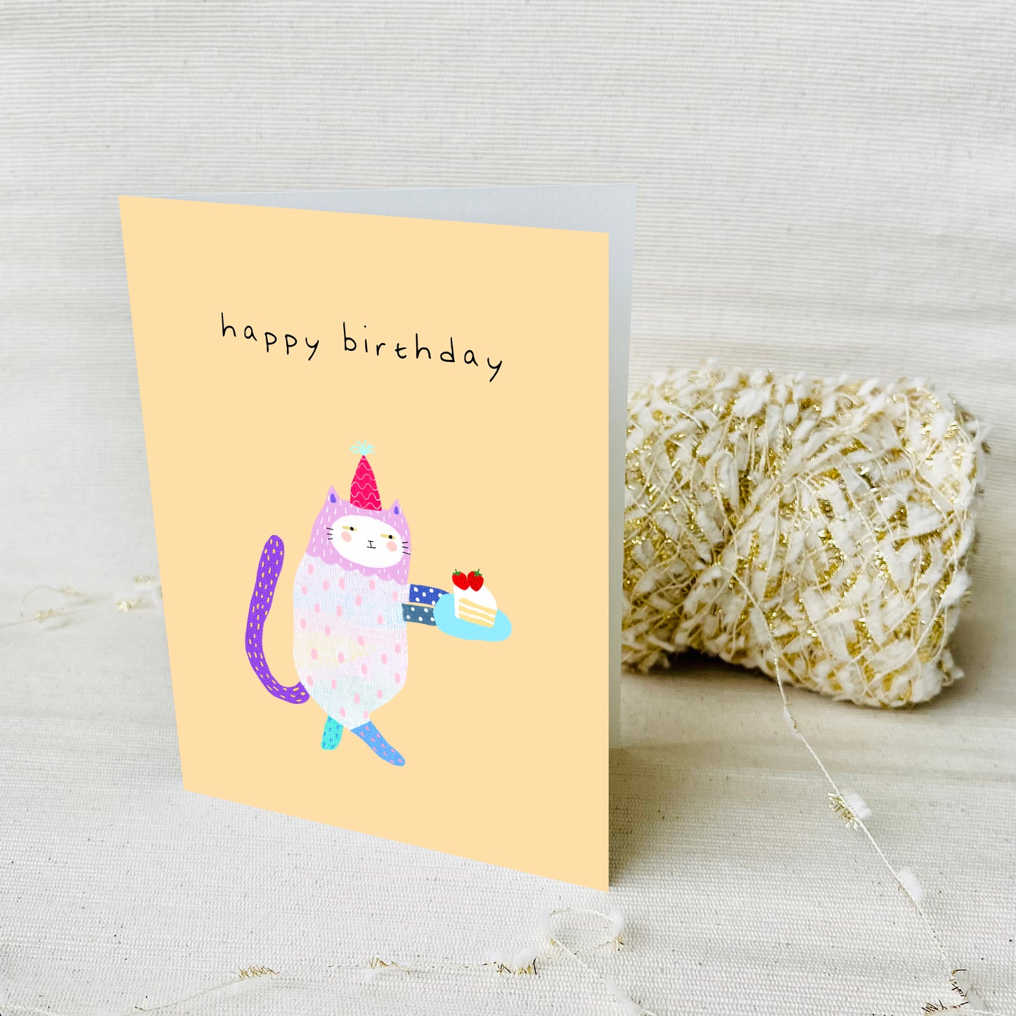 Little Me Birthday Card