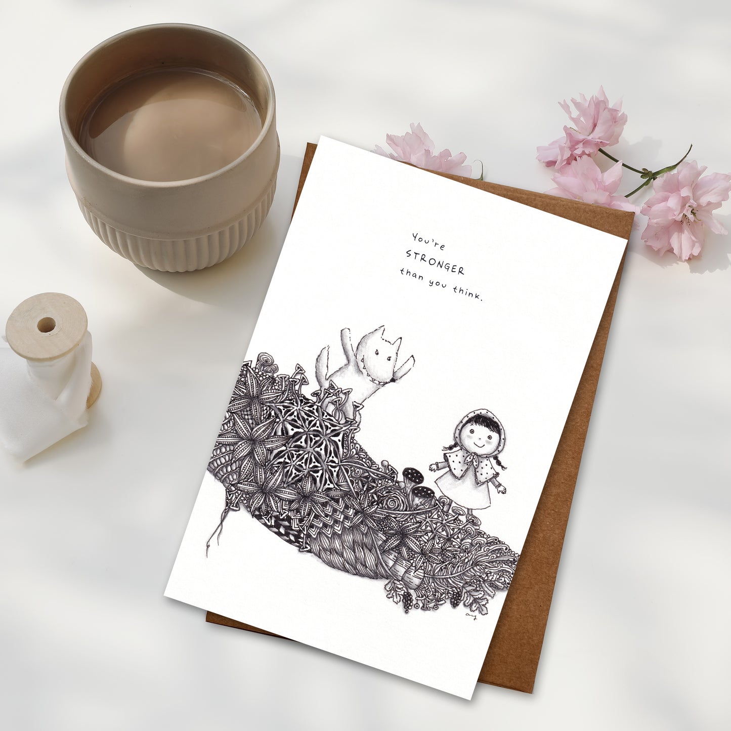 Little Red Riding Hood - Postcard