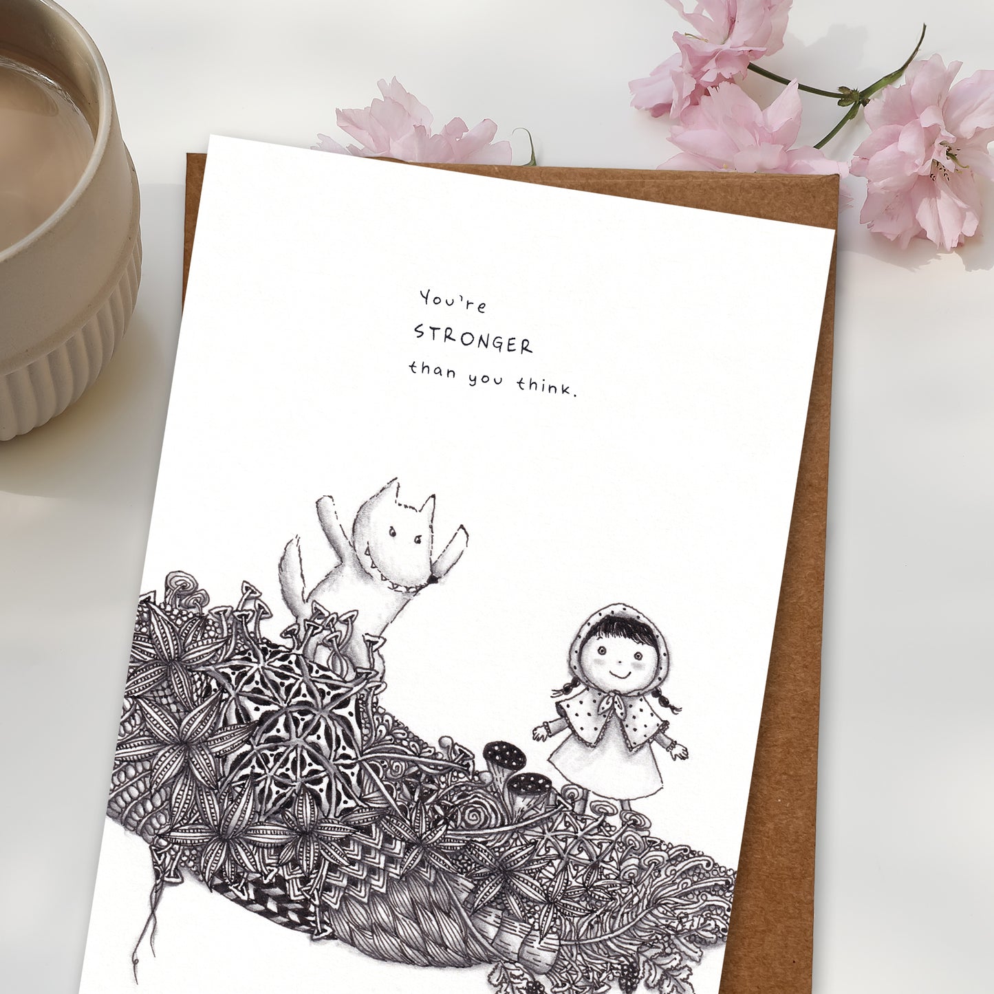 Little Red Riding Hood - Postcard