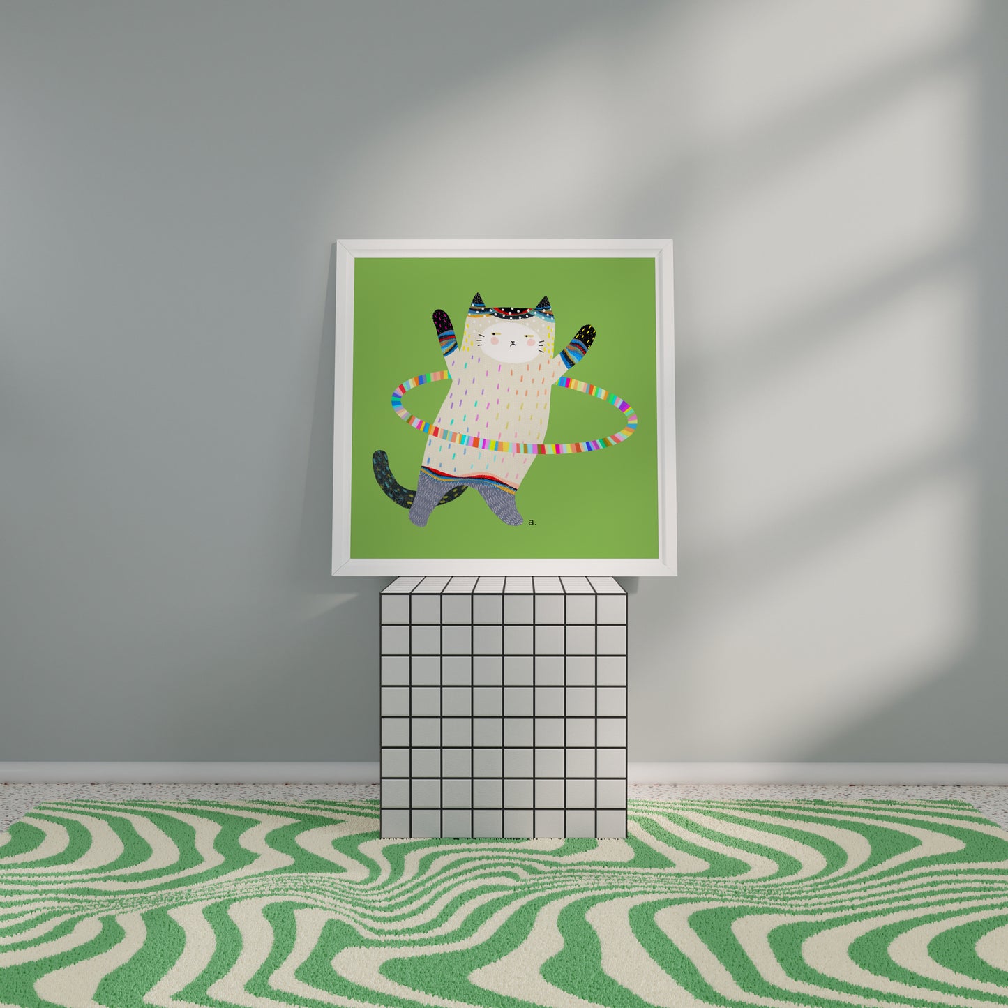 Loop of Positivity - Square Poster
