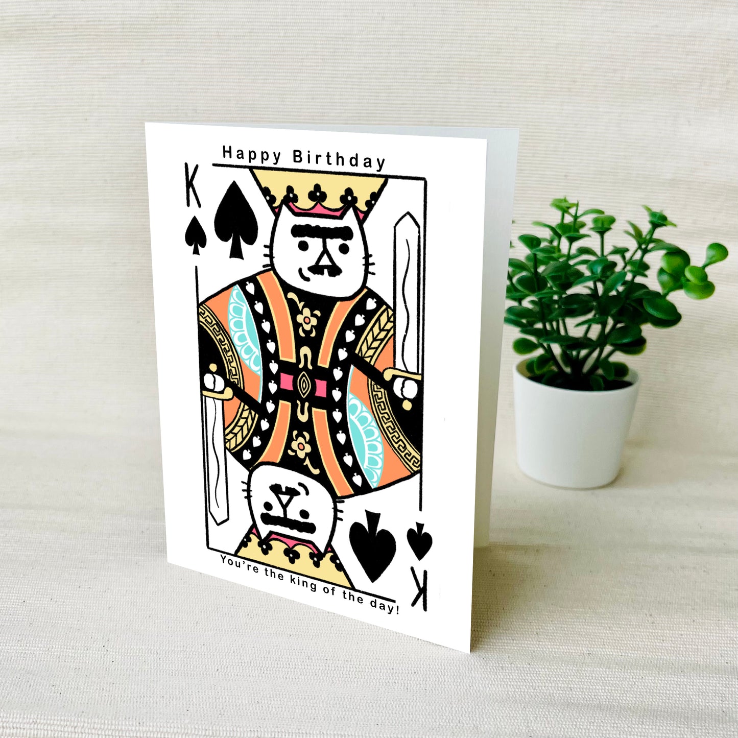 Malo Birthday Card - The King