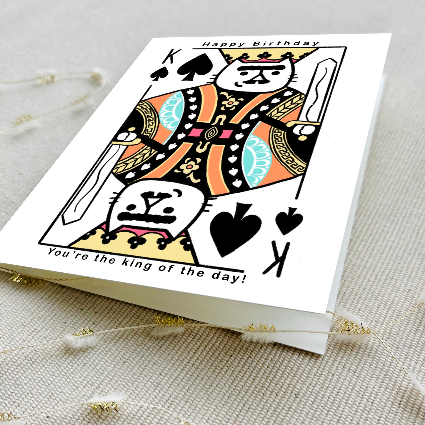 Malo Birthday Card - The King