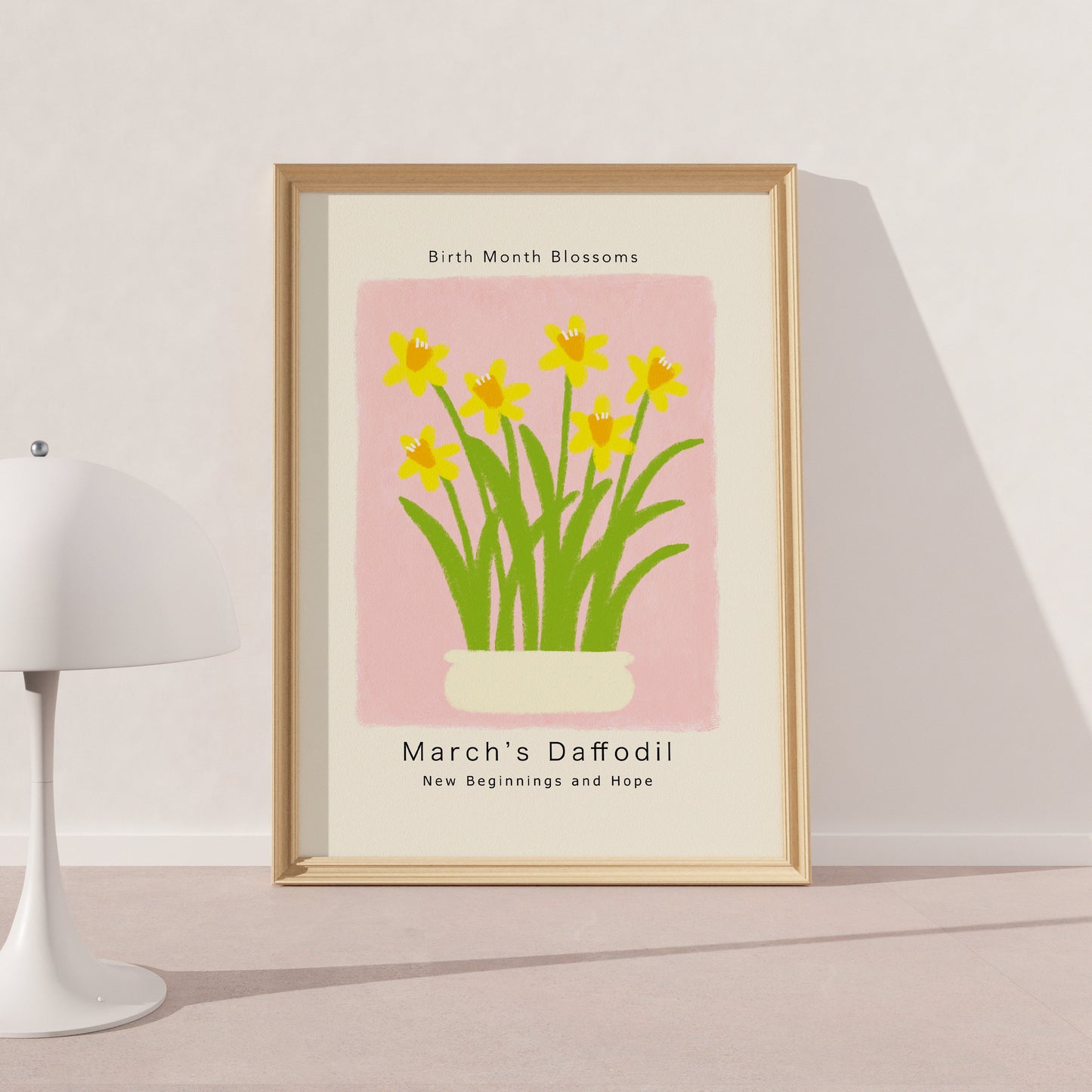 March's Daffodil - Poster
