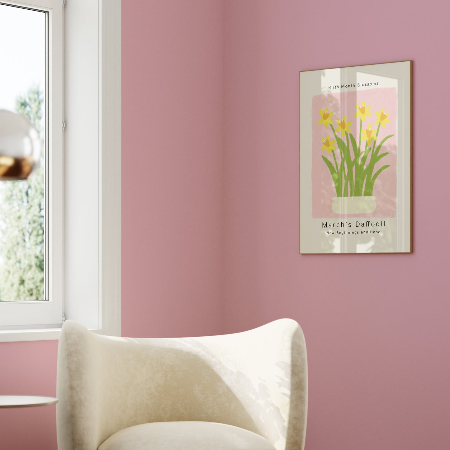 March's Daffodil - Poster
