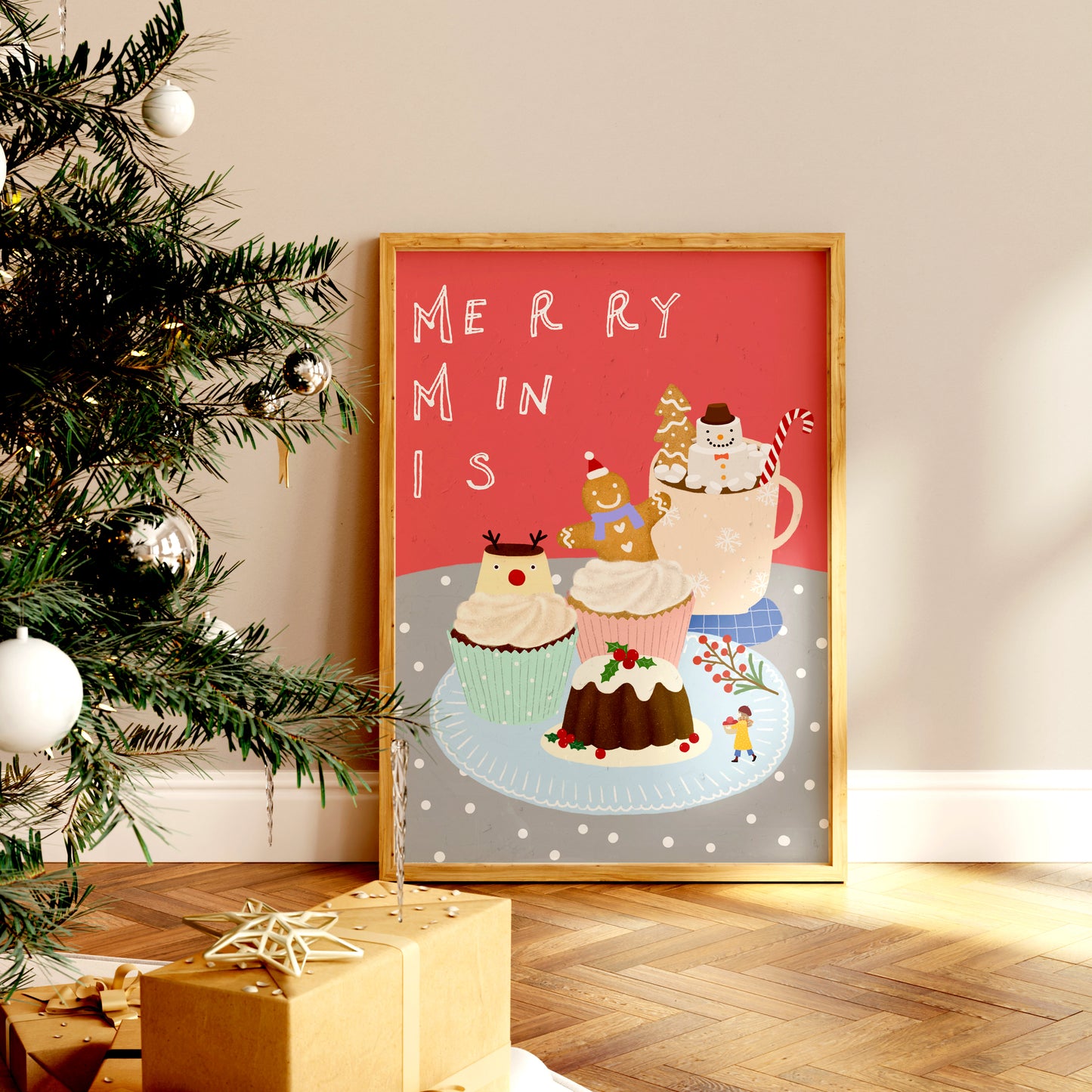 Thankful Table - Merry Minis Borderless Poster