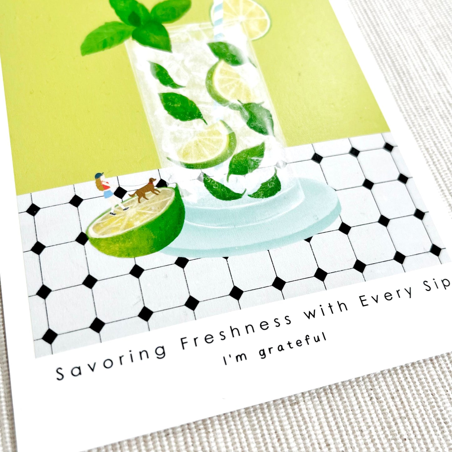 Mojito – Thankful Table Postcard