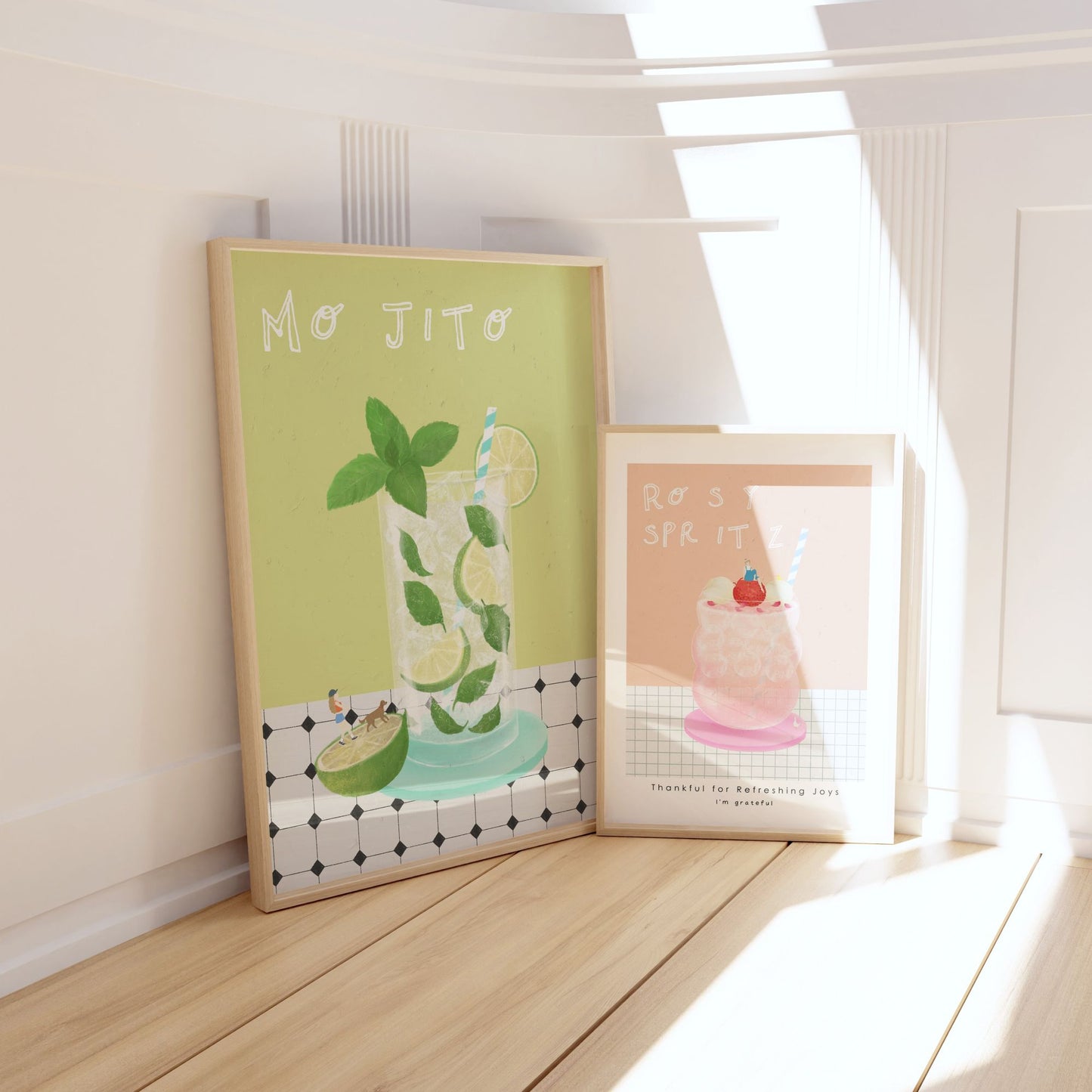 Mojito Poster Minimal Style Mockup Image 03