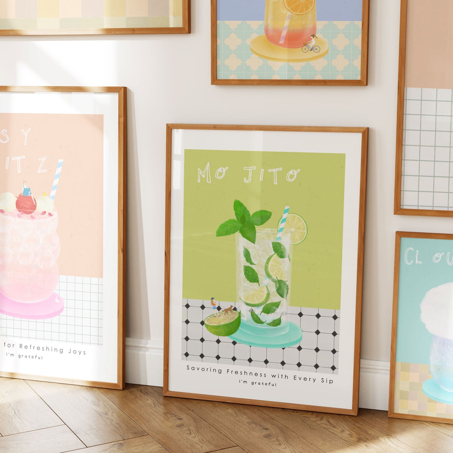 Mojito Poster Mockup Image 04