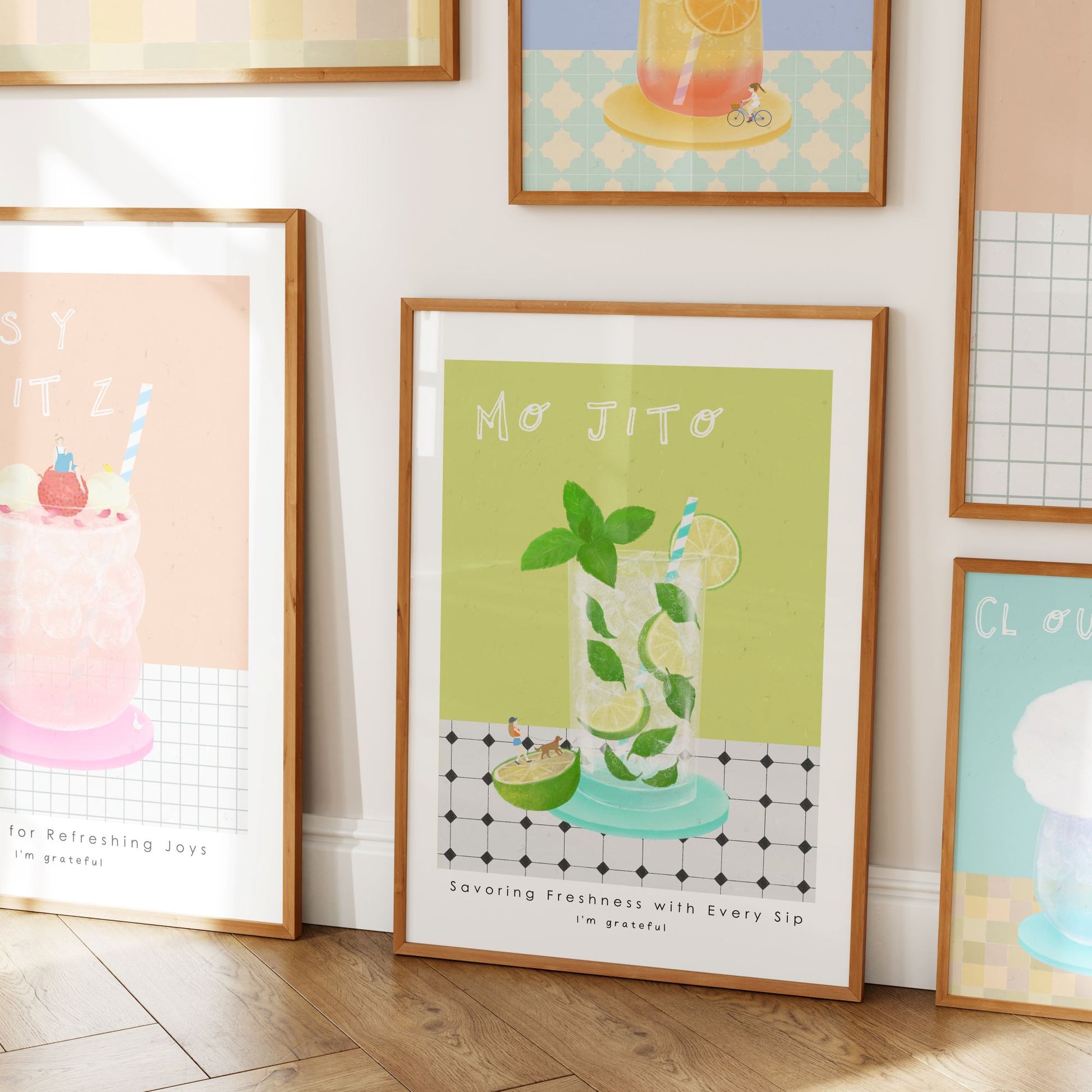 Mojito Poster Mockup Image 04