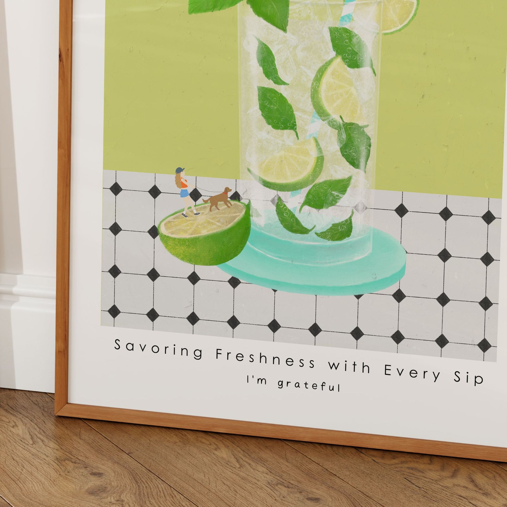 Mojito Poster Mockup Image 05